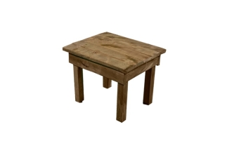 ΤΡΑΠΕΖΑΚΙ ΞΥΛΙΝΟ 36x40x(Y)32cm - ΜΕ ΒΑΦΗ ΕΜΠΟΤΙΣΜΟΥ