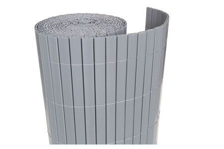 ΣΥΝΘΕΤΙΚΗ ΚΑΛΑΜΩΤΗ PVC 20mm ΓΚΡΙ ΧΡΩΜΑ ΔΙΠΛΗΣ ΟΨΗΣ