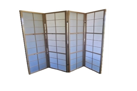 ΠΑΡΑΒΑΝ ΜΠΑΜΠΟΥ ΑΠΟ ΧΑΡΤΙ 172xH175cm -4ΦΥΛΛΟ