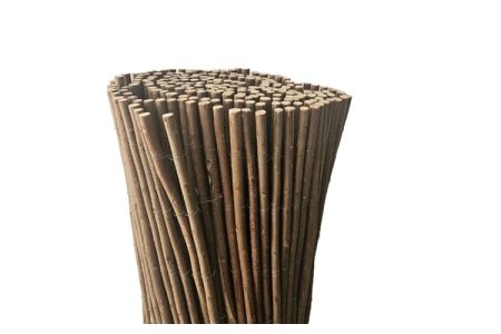 ΚΑΛΑΜΩΤΗ ΞΥΛΙΝΗ ΒΕΡΓΑ ΛΕΠΤΟΚΑΡΥΑΣ O6-12mm ΜΕ ΣΥΡΜΑ ΓΑΛΒΑΝΙΖΕ