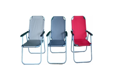 ΚΑΡΕΚΛΑΚΙΑ ΠΑΡΑΛΙΑΣ ΜΕ ΨΗΛΗ ΠΛΑΤΗ 55x46x87cm